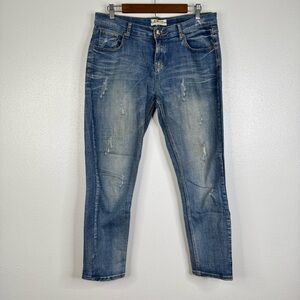 One x One Teaspoon Awesome Baggies Low‎ Waist Mid Rise Relaxed Leg Jeans Size 30